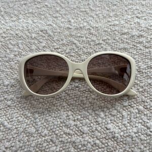 Baby Dior - Classic Cream Rounded Kids Sunglasses